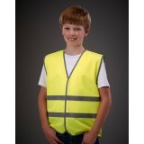 Vaikiška Fluo Reflective Border šviesą atspindinti liemenė ( HVW102CH ) Yoko