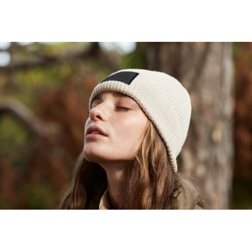 Fashion Patch Beanie ( B442R_x000D_ ) 