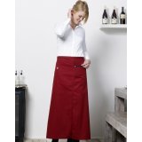 Berlin Long Bistro Apron with Vent and Pocket