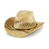 Straw Cowboy Hat ( B735 )