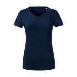 Ladies` Pure Organic V-Neck Tee ( 0R103F0 )