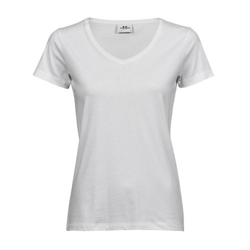 Women`s Luxury V-Neck Tee ( 5005 )