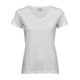 Women`s Luxury V-Neck Tee ( 5005 )