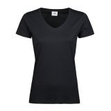 Women`s Luxury V-Neck Tee ( 5005 )