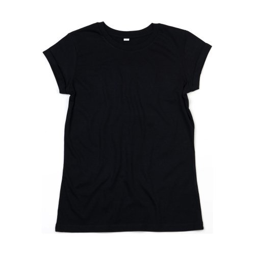 Women`s Organic Roll Sleeve T ( M81 )