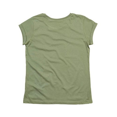 Women`s Organic Roll Sleeve T ( M81 )