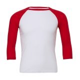 Unisex 3/4 Sleeve Baseball T-Shirt ( 3200 )