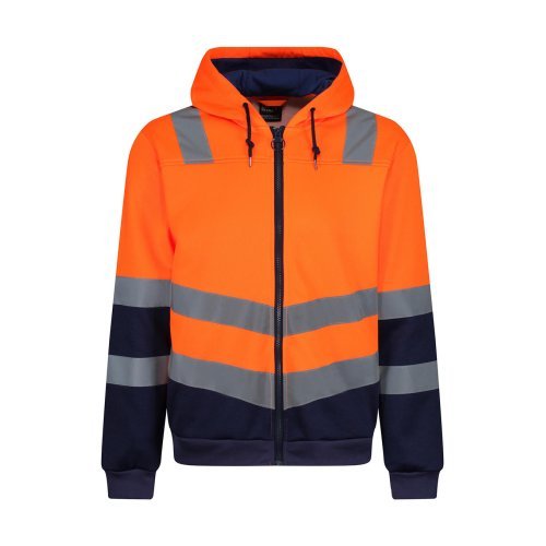 Pro Hi Vis Full Zip Hoodie ( TRF625 )