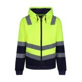 Pro Hi Vis Full Zip Hoodie ( TRF625 )