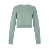 Women`s Cropped Crew Fleece ( 7503 )