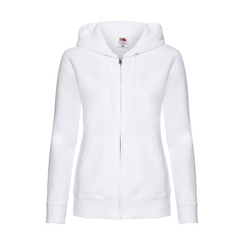 Premium Hooded Sweat Jacket Lady-Fit ( 62-118-0 )