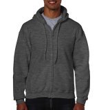 Heavy Blend Adult Full Zip Hooded Sweat ( 18600 )