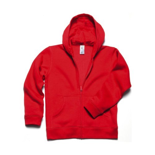 Hooded Full Zip/kids Sweat ( WK682 )