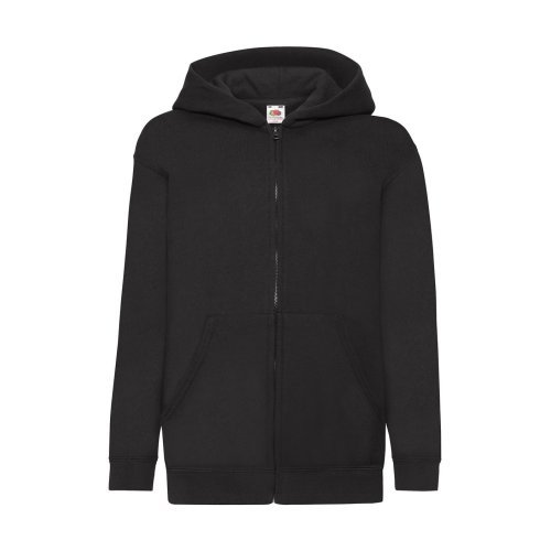 Kids` Classic Hooded Sweat Jacket ( 62-045-0 )