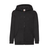 Kids` Classic Hooded Sweat Jacket ( 62-045-0 )