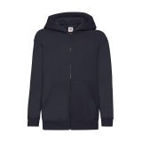 Kids` Classic Hooded Sweat Jacket ( 62-045-0 )