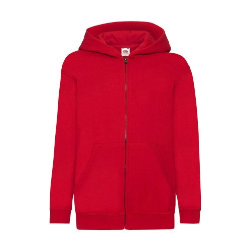 Kids` Classic Hooded Sweat Jacket ( 62-045-0 )