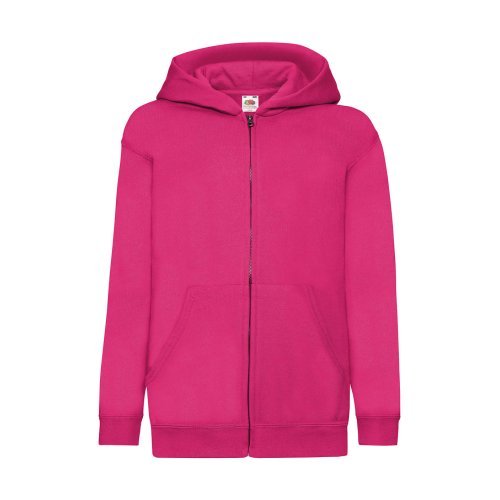 Kids` Classic Hooded Sweat Jacket ( 62-045-0 )