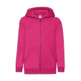 Kids` Classic Hooded Sweat Jacket ( 62-045-0 )