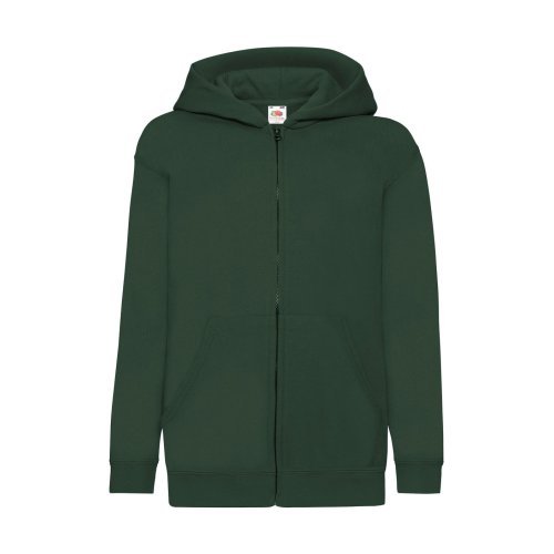 Kids` Classic Hooded Sweat Jacket ( 62-045-0 )