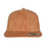 Suede Leather Snapback ( 6089SU )