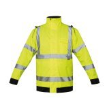 Hi-Vis Rain Jacket Lite "Kaunas" ( KXRLJ )