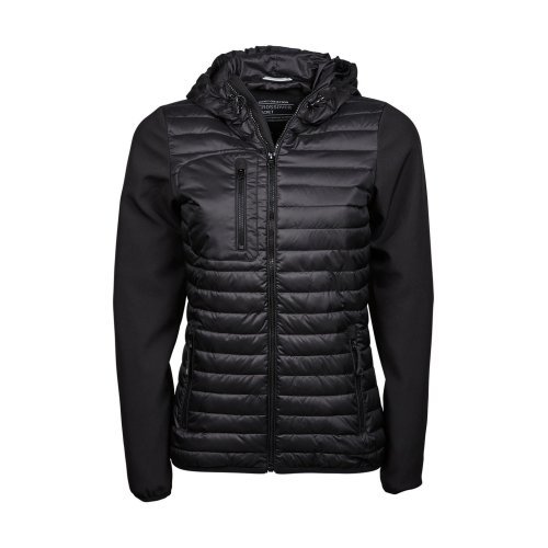 Ladies` Hooded Crossover Jacket ( 9629 )