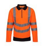 Pro Hi Vis Poloshirt LS ( TRS192 )