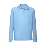 Kids` 65/35 Long Sleeve Polo ( 63-201-0 )