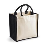 Printers` Midi Jute Bag ( W421 )