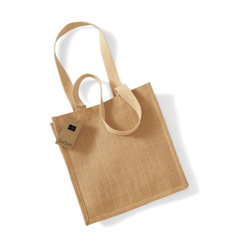 Jute Compact Tote ( W406 )