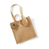 Jute Compact Tote ( W406 )