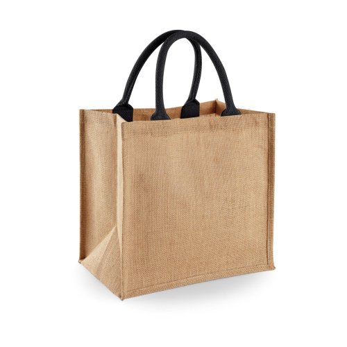 Jute Midi Tote ( W413 )