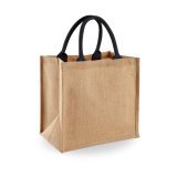 Jute Midi Tote ( W413 )