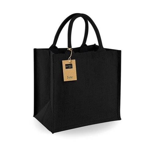 Jute Midi Tote ( W413 )