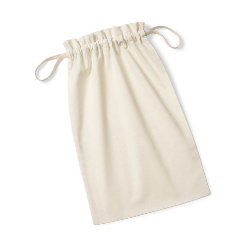 Organic Cotton Drawcord Bag ( W118 )