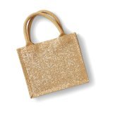 Shimmer Jute Mini Gift Bag ( W431 )