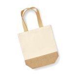 Jute Base Canvas Shopper ( W450 )