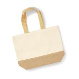 Jute Base Canvas Tote ( W451 )