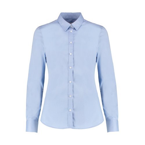 Women`s Tailored Fit Stretch Oxford Shirt LS ( KK782 )