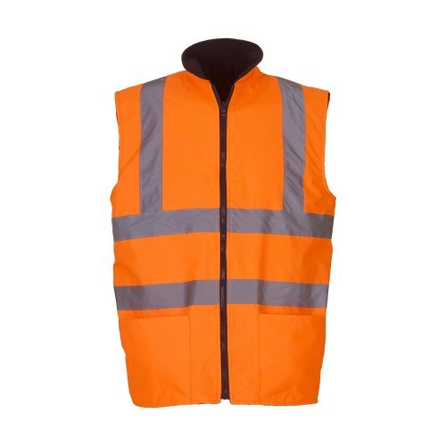 Fluo Fleece Reversible Bodywarmer ( HV008F )