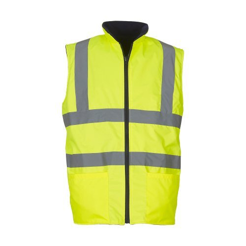 Fluo Fleece Reversible Bodywarmer ( HV008F )