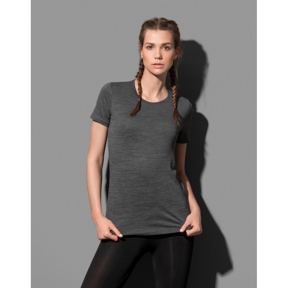 Moteriški aktyviam sportui marškinėliai ( ST8120 )