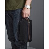 Heritage Waxed Canvas Wash Bag ( QD651 )