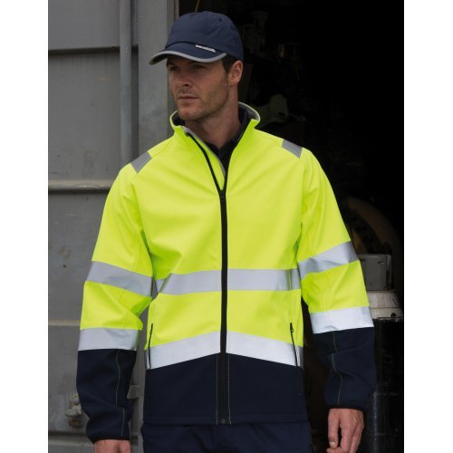 Printable Safety Softshell striukė tinkama spaudai ( R450X ) 