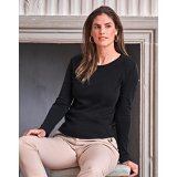 Interlock moteriški marškinėliai ilgomis rankovėmis ( 590 )