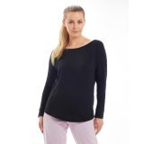 Loose Fit ilgomis rankovėmis marškinėliai moterims ( M97 )