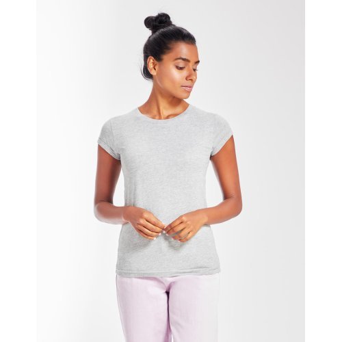 Women`s Organic Roll Sleeve T ( M81 ) Mantis