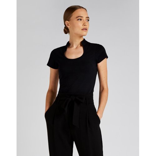 Regular Fit Keyhole-kaklo marškinėliai ( KK755 ) Kustom Kit