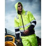 Pro Hi Vis Full Zip Hoodie ( TRF625 )